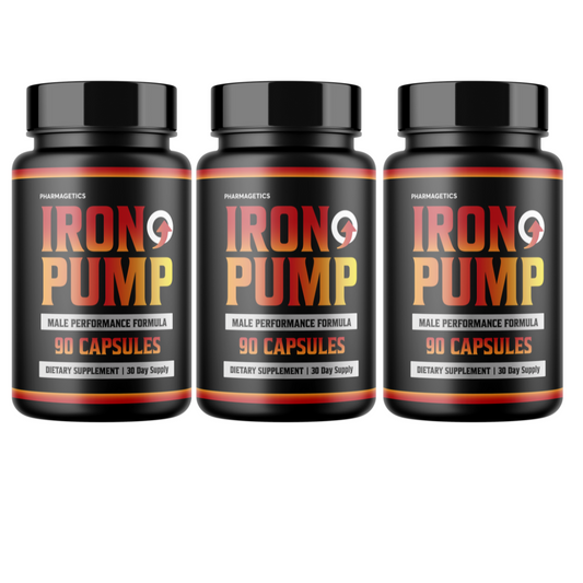 Iron Pump Male Performance Formula 3 Bottles 270 Capsules