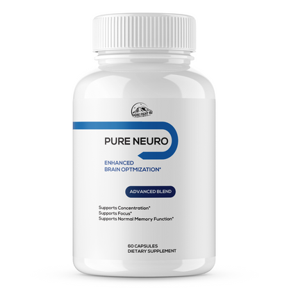 Pure Neuro Enhance Brain Optimization 2 Bottles 120 Capsules