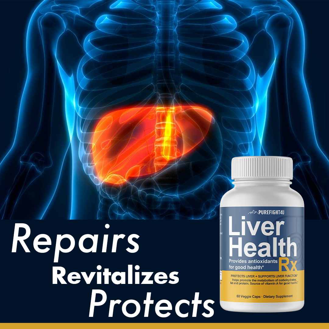 Liver Health RX Formula Supplement Pure Health 60 Capsules