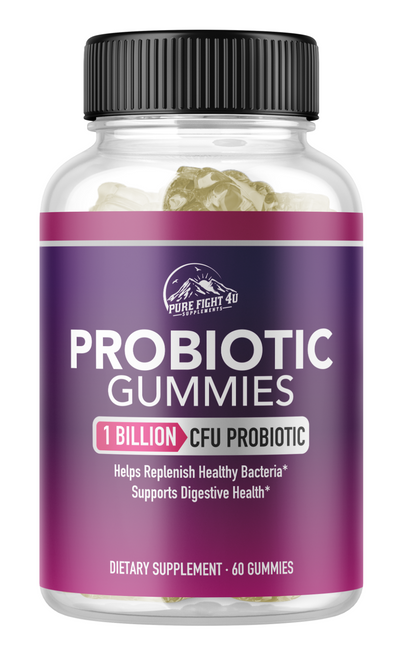 Probiotic Gummies 1 Billion CFU 5 Bottles 300 Gummies