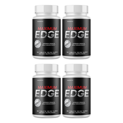 Maximum Edge Superior Strength 4 Bottles 240 Tablets