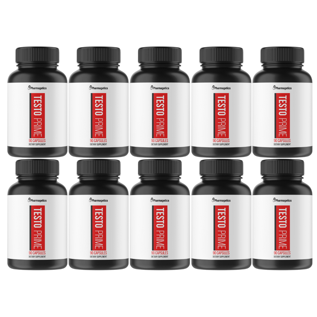 Testoprime - Extra Strength Formula Supplement Testo Prime - 10 Pack