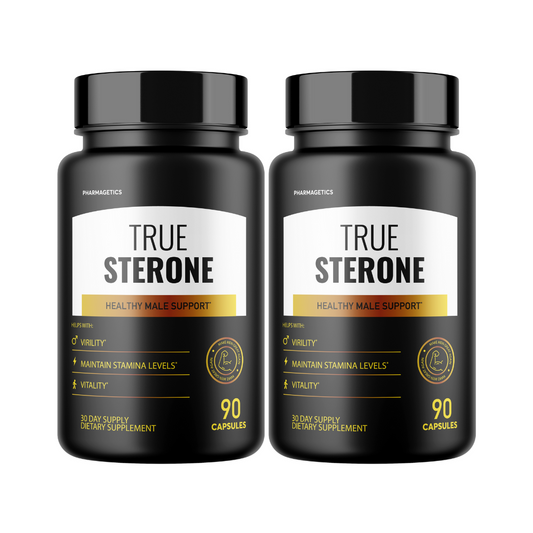 True Sterone Healthy Male Support 2 Bottles 180 Capsules