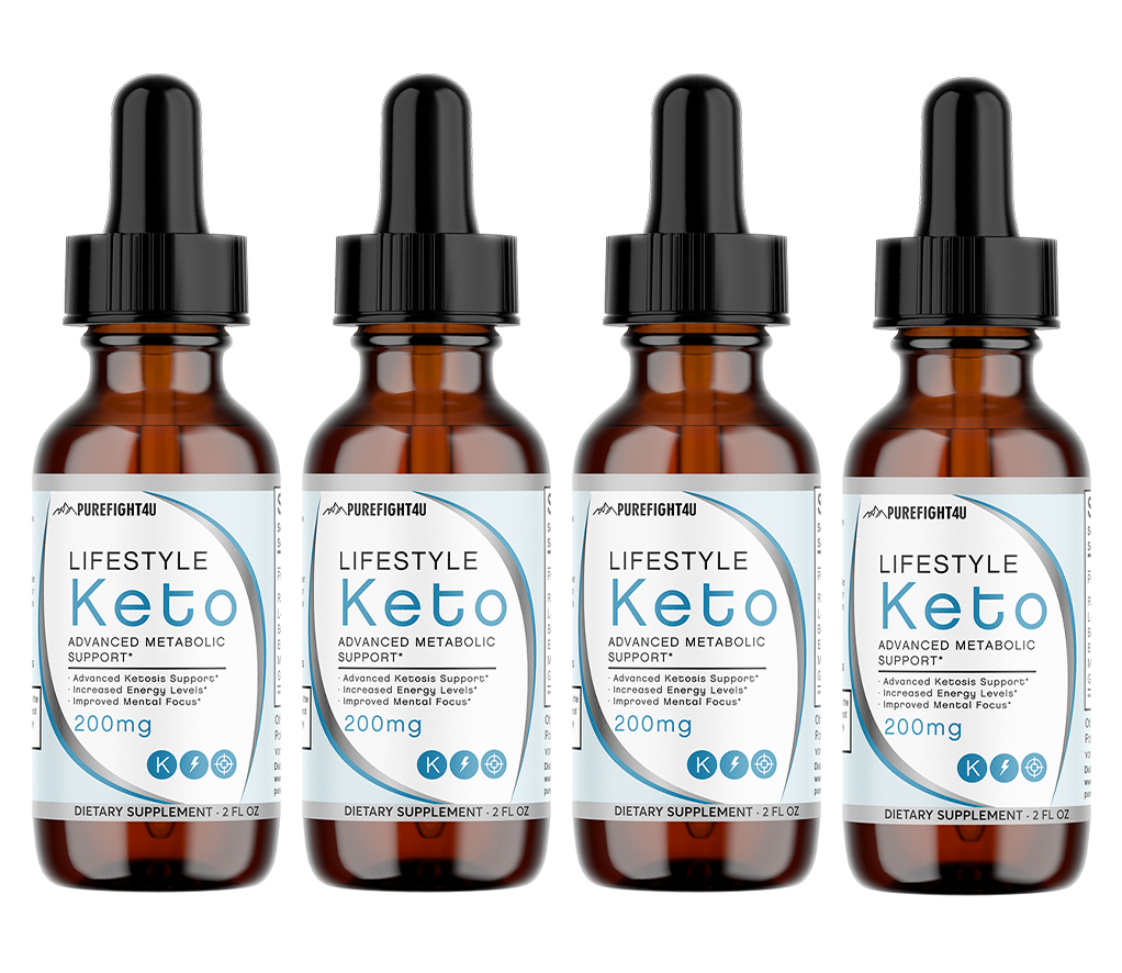 Lifestyle Keto Advanced Metabolic Support 2 Fl. oz. - 4 Bottles