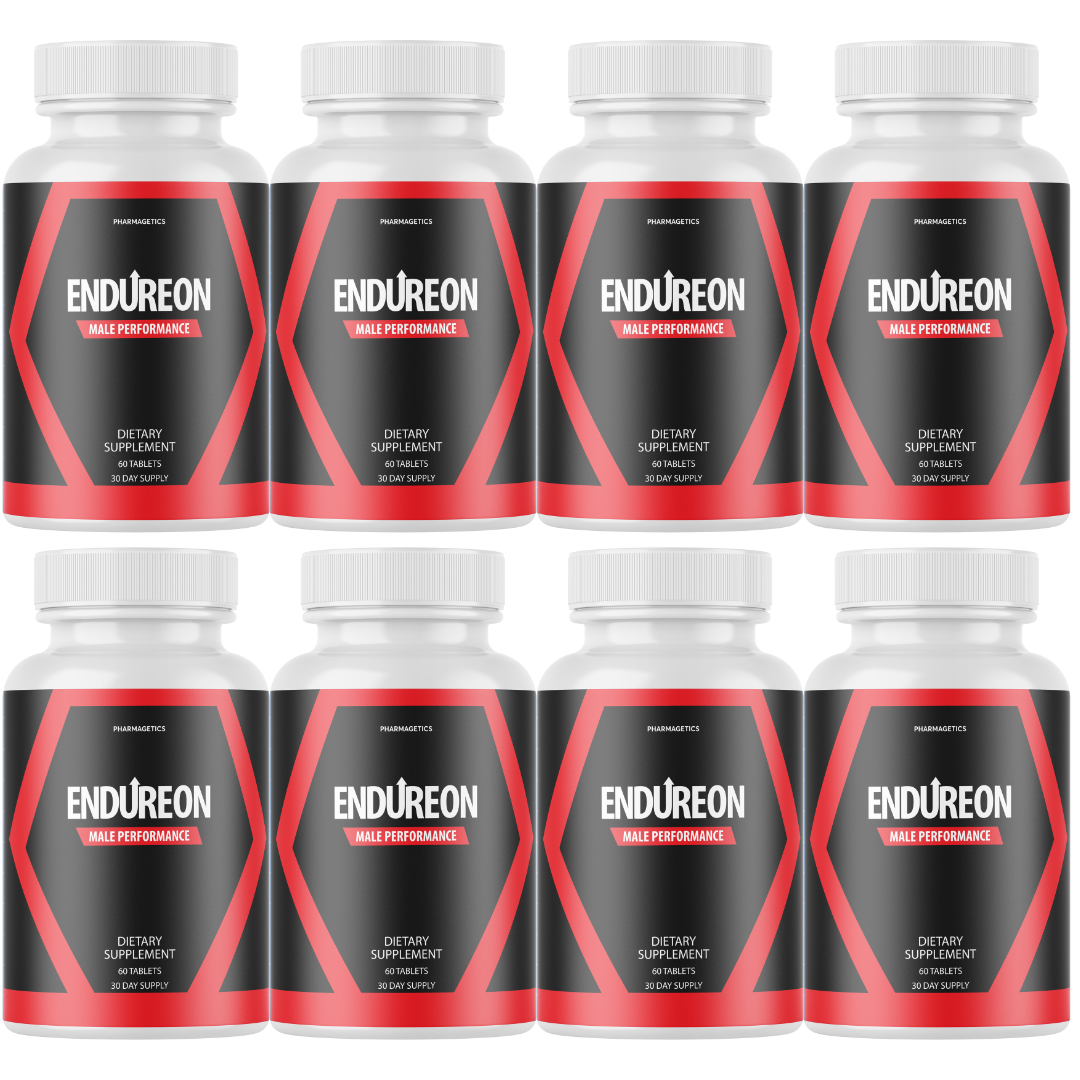 Endureon Male Health Pills, Advanced Performance & Energy Pills - 8 Bottles