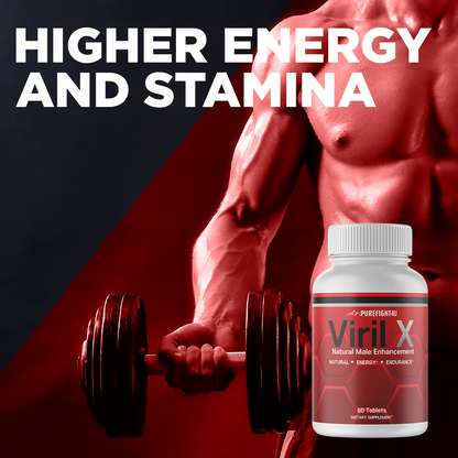 Viril X Dietary Supplement, Natural Male Enhancement, 60 Tablets