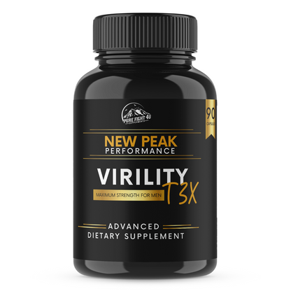 Virility T3X Maximum Strength for Men 4 Bottles 360 Capsules