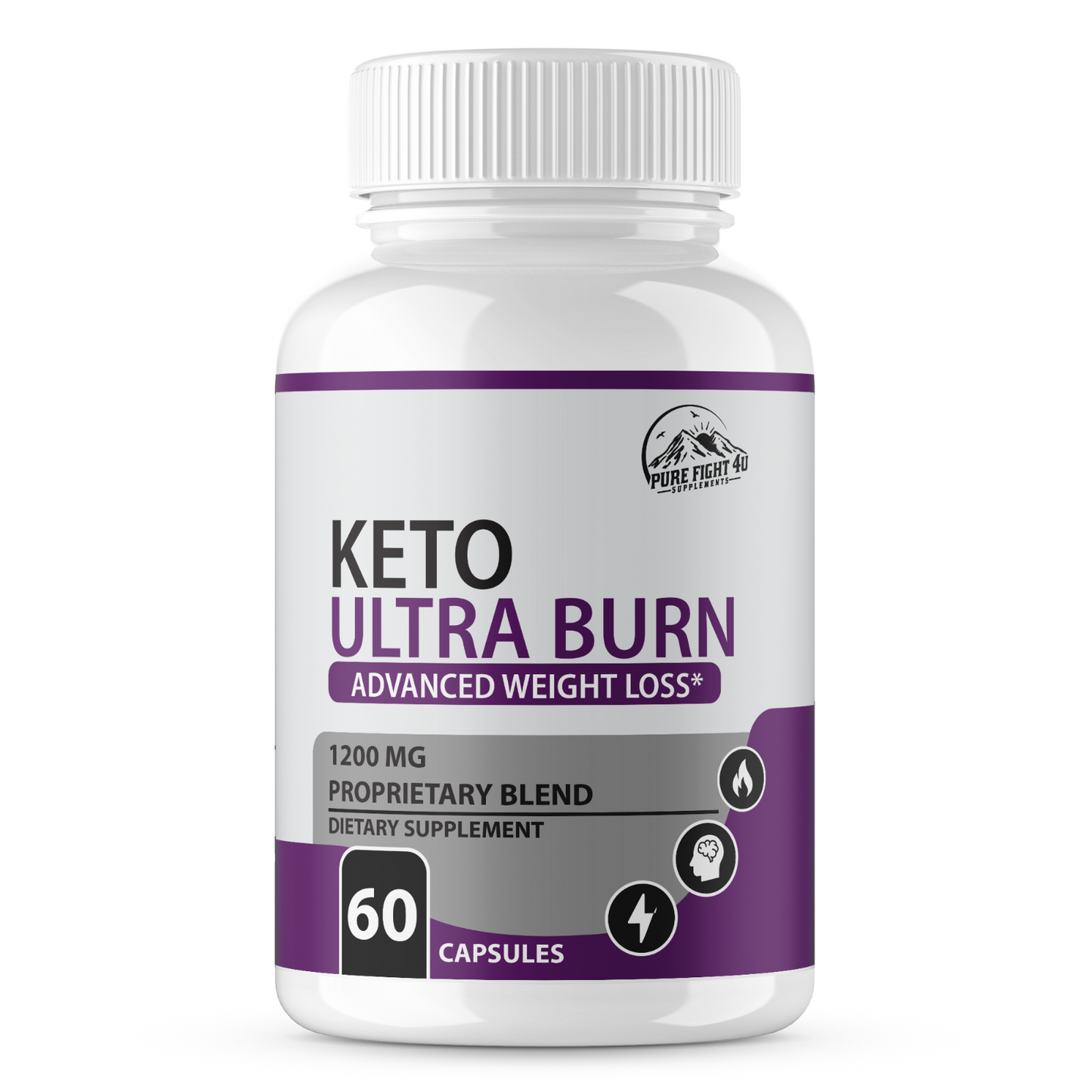 Keto Ultra Burn Advanced Weight Loss 2 Bottles  120 Capsules