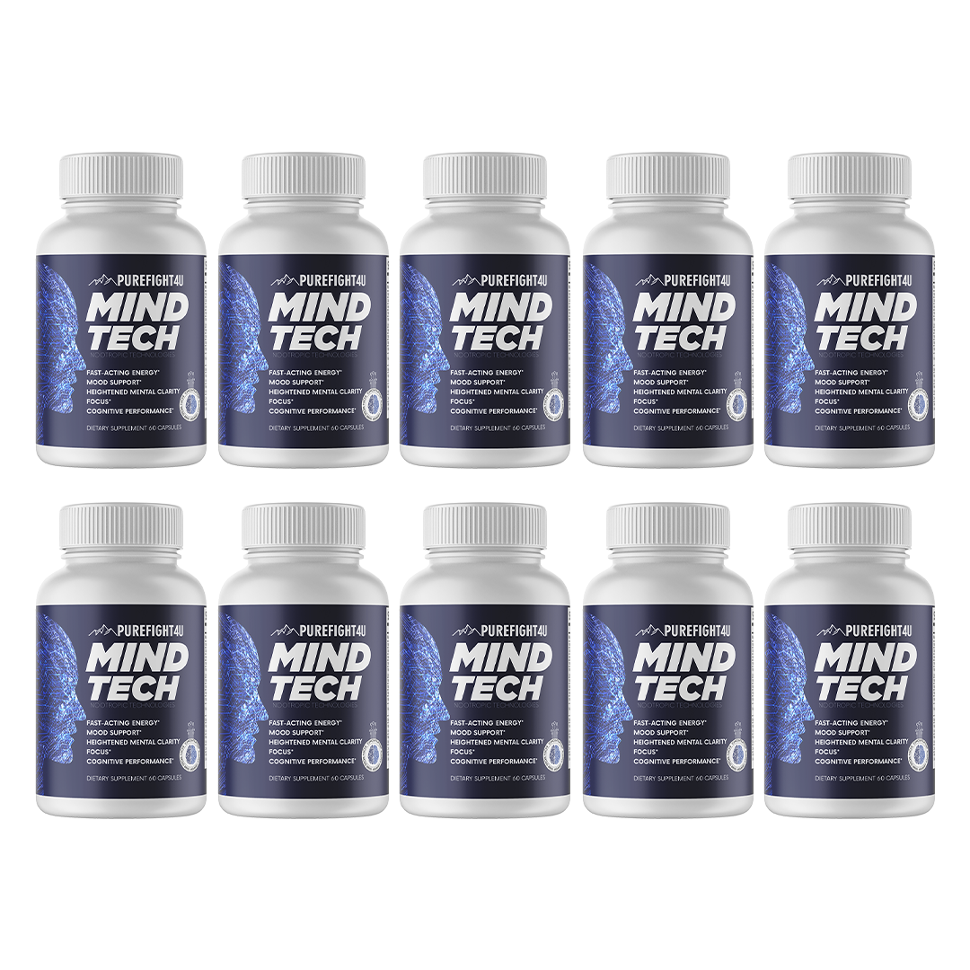 MindTech NootropicTechnologies  Brain Booster Supplement 10 Bottles 600 Capsules