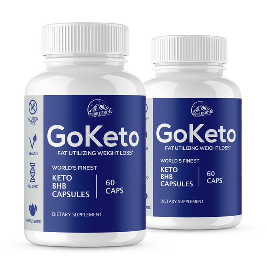 GoKeto Fat Utilizing Weight Loss 2 Bottles 120 Capsules