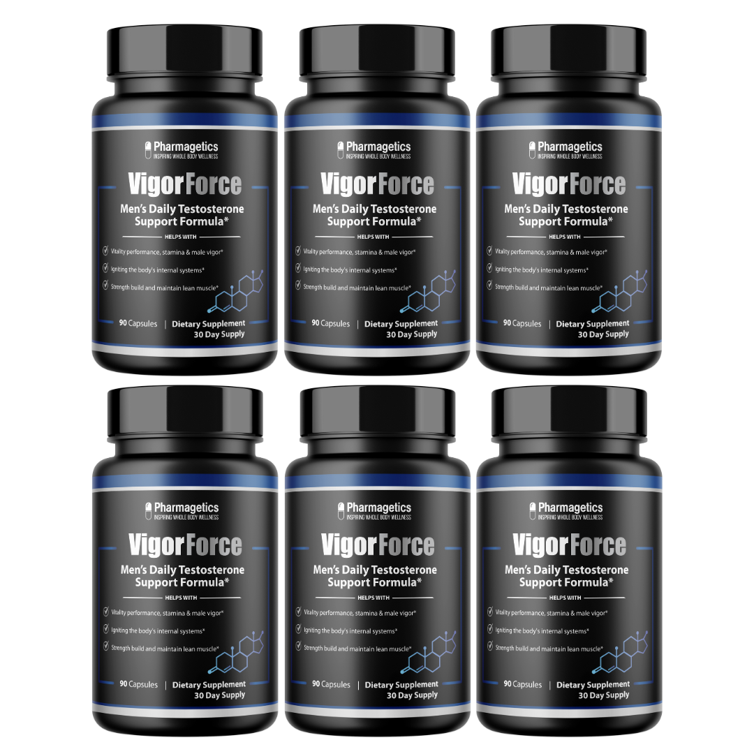 Vigor Force - Men's Enhance Support - 6 Bottles 540 Capsules