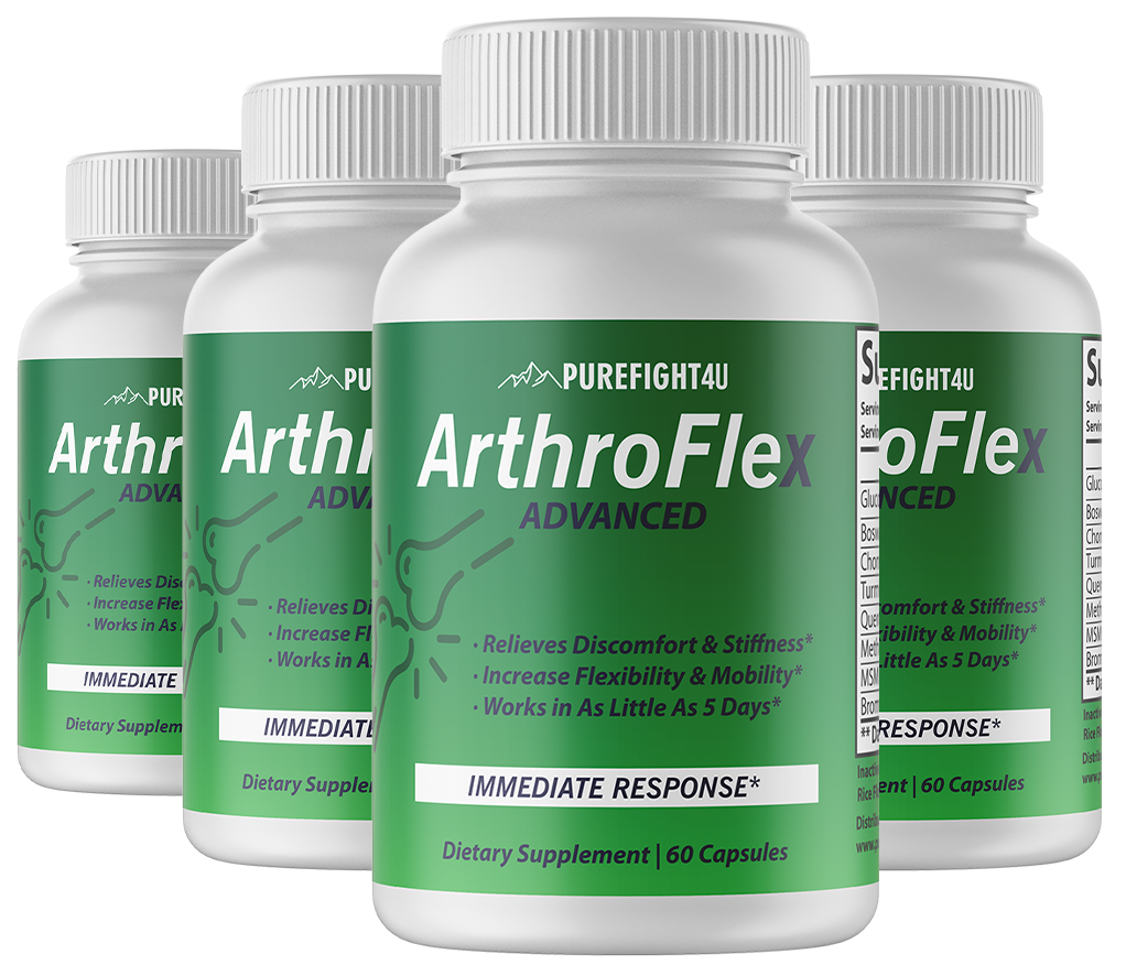 ArthroFlex Advanced - 4 Bottles 240 Capsules