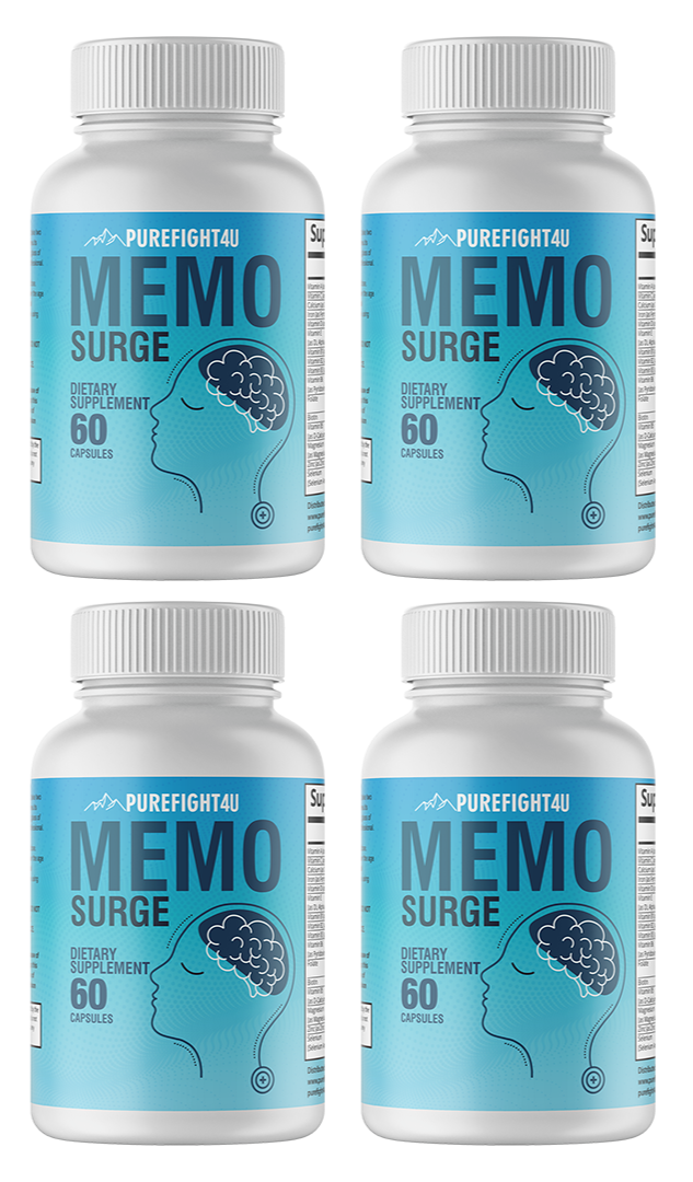 Memo Surge 4 Bottles 240 Capsules