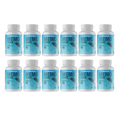 Memo Surge 12 Bottles 720 Capsules