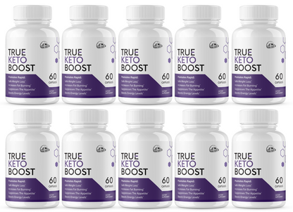 True Keto Boost Dietary Supplement 10 Bottles 600 Capsules