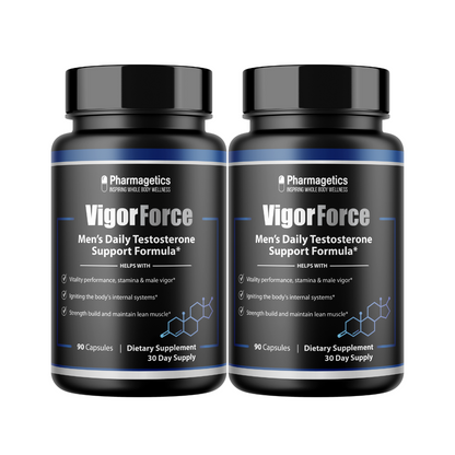 Vigor Force - Men's Enhance Support - 2 Bottles 180 Capsules