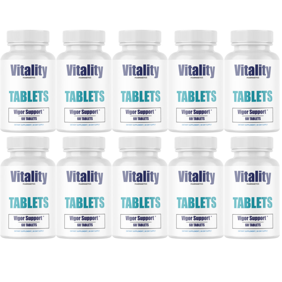 Vitality Tablets Dots For Men, Vitality Dots, Vitality Tablets Dots - 10 Bottles