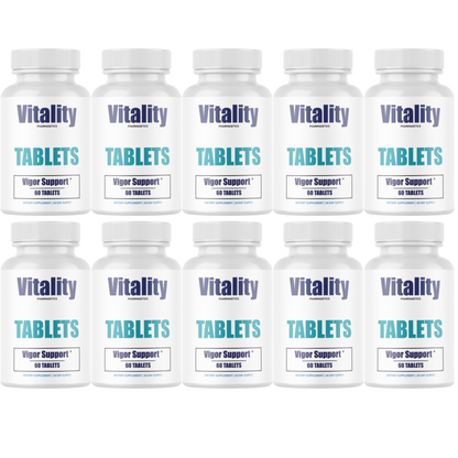 Vitality Tablets Dots For Men, Vitality Dots, Vitality Tablets Dots - 10 Bottles