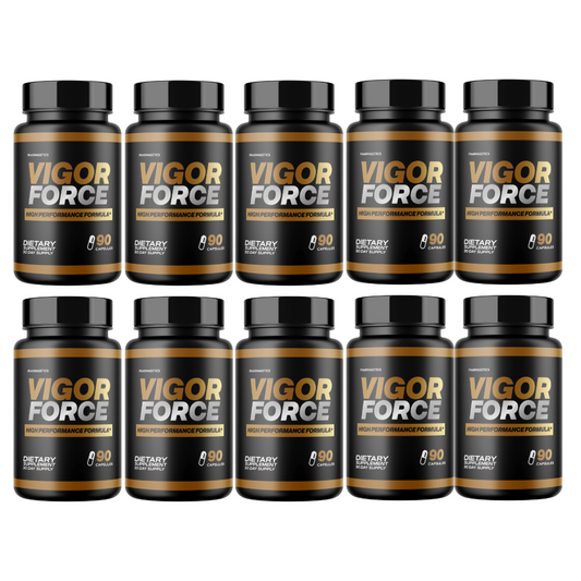 Vigor Force High Performance Formula 10 Bottles 900 Capsules