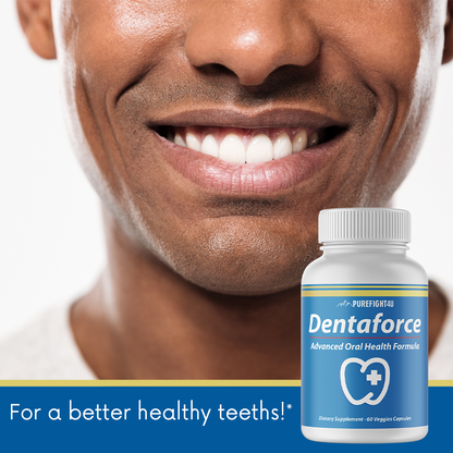 DentaForce Teeth & Gum Supplement - 10 Bottles 600 Capsules