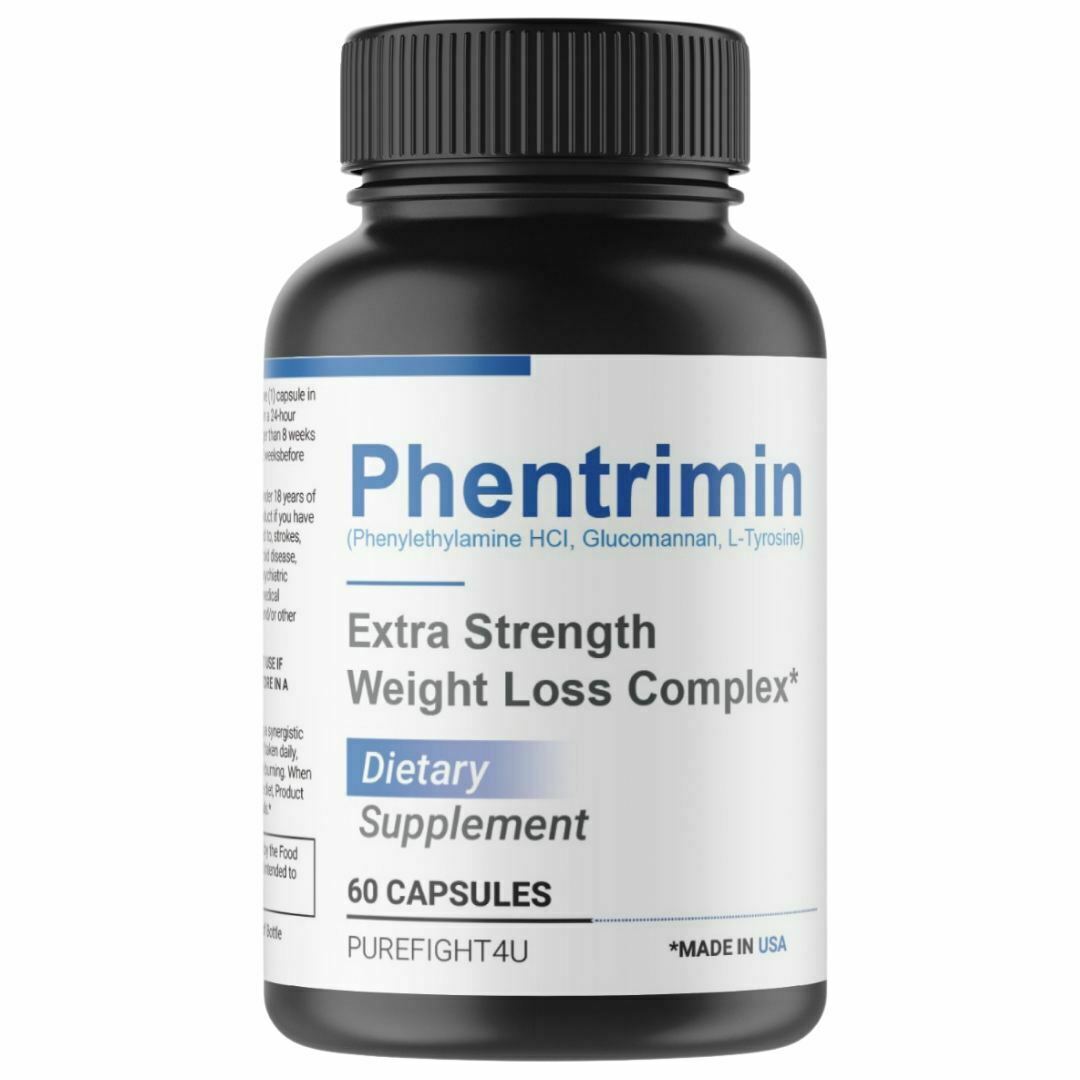 Official Phentrimin Extra Strength 60 Capsules