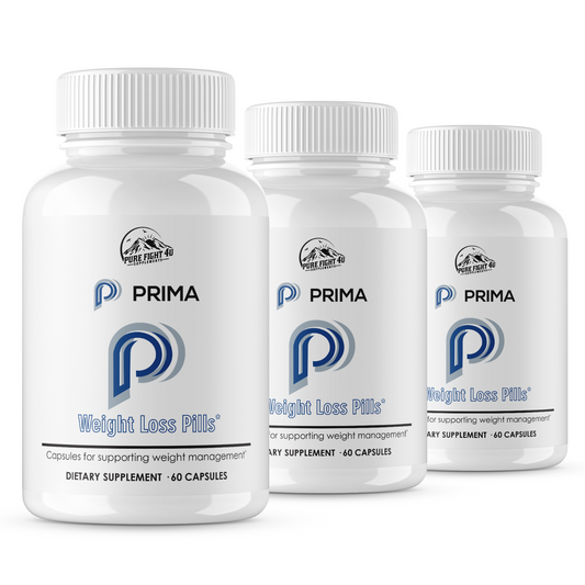 PRIMA Weight Loss Pills - Dietary Supplements 3 Bottles 180 Capsules