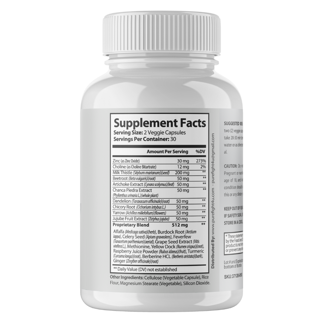 Urgent Liver 911 Advanced Liver Support Formula 3 Bottles 180 Capsules