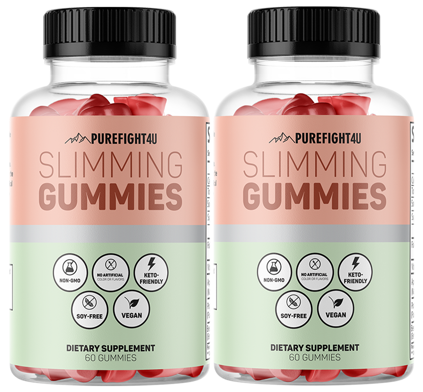 Slimming Gummies Dietary Supplement - 2 Bottles 120 Gummies