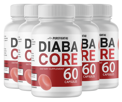 Diabacore Advanced Formula 5 Bottles 300 Capsules