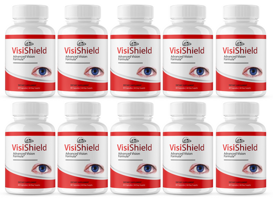 Visi Shield Advanced Vision Formula 10 Bottles 600 Capsules