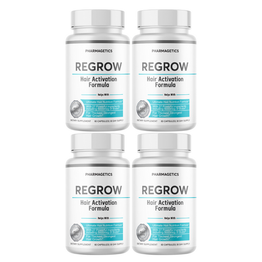 Regrow Hair Activation Formula - 4 Bottles 240 Capsules