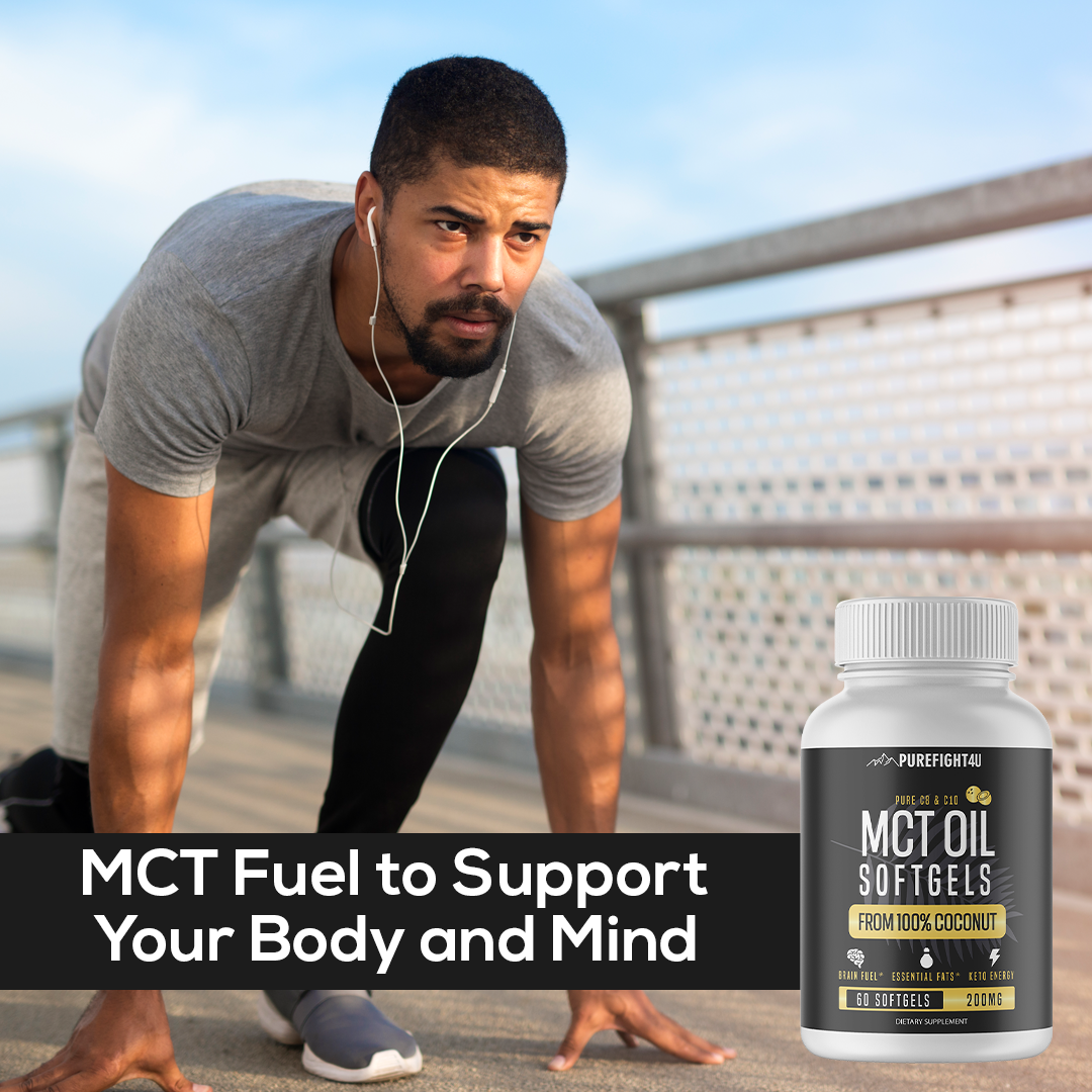 MCT Oil 200 MG 12 Bottles - 720 SoftGels