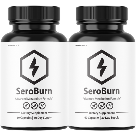 SeroBurn Fat Burning Pills Advanced Weight Loss & Appetite Control - 2 Bottles