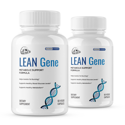 Lean Gene Metabolic Weight Loss Support Supplement - 2 Bottles 120 Capsules