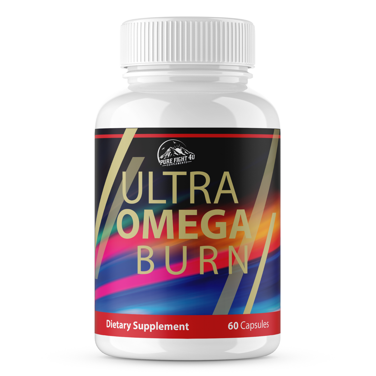 Ultra Omega Burn Dietary Supplement - 12 Bottles 720 Capsules