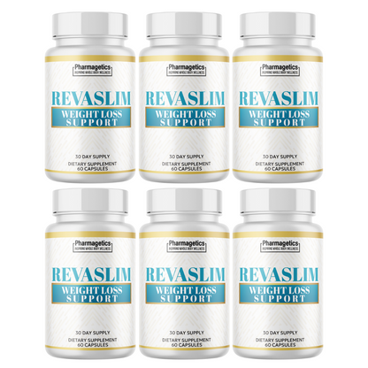 Revaslim Keto Capsules, Revaslim Weight Loss Support 6 Bottles 360 Capsules