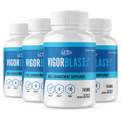 Vigor Blast Male Advancement Supplement 4 Bottles 240 Tablets