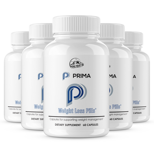 PRIMA Weight Loss Pills - Dietary Supplements 5 Bottles 300 Capsules