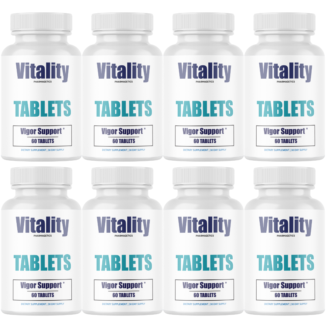 Vitality Tablets Dots For Men, Vitality Dots, Vitality Tablets Dots - 8 Bottles