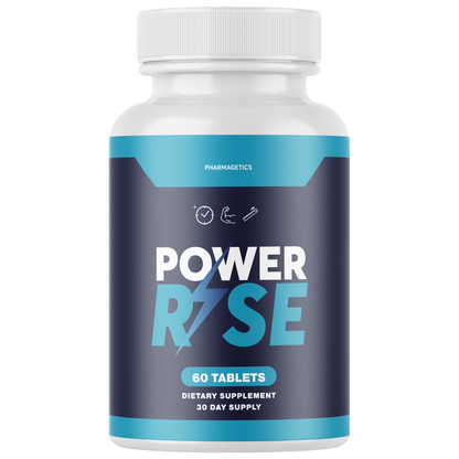 Power Rise Pills, Power Rise for Men, Advanced Male Support - 60 Tablets