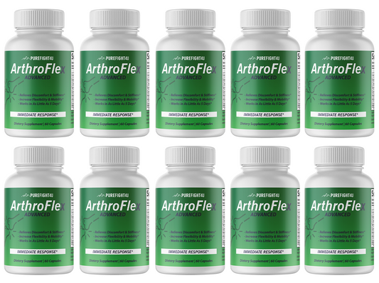 ArthroFlex Advanced - 10 Bottles 600 Capsules