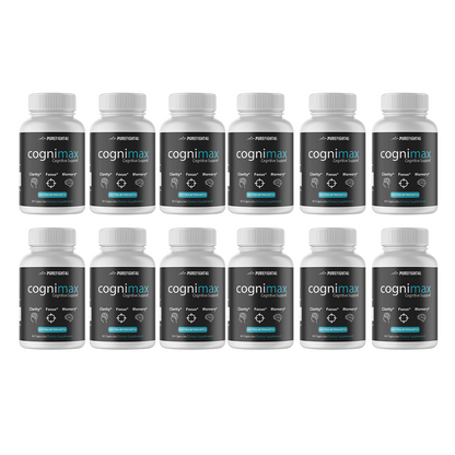 CogniMax Cognitive Support - 12 Bottles 720 Capsules