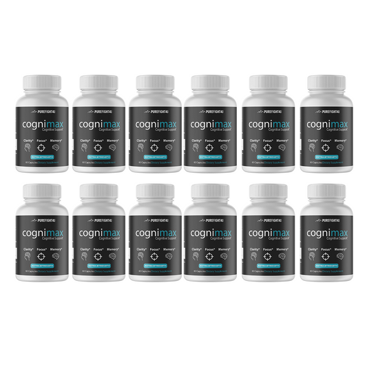 CogniMax Cognitive Support - 12 Bottles 720 Capsules