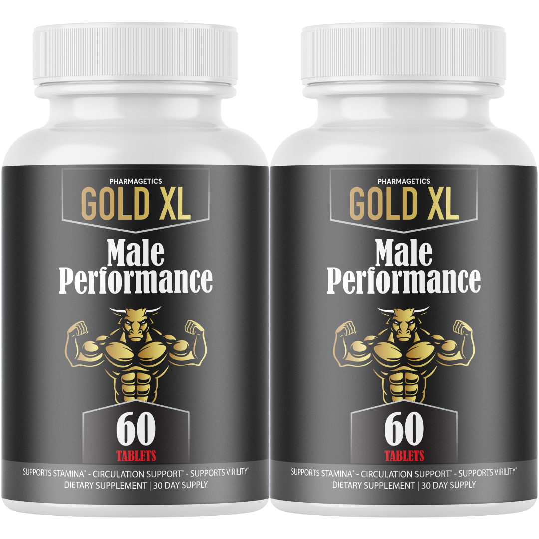 Gold XL for Men, GoldXL Enhancement Pills for Advanced Performance- 2 Bottles