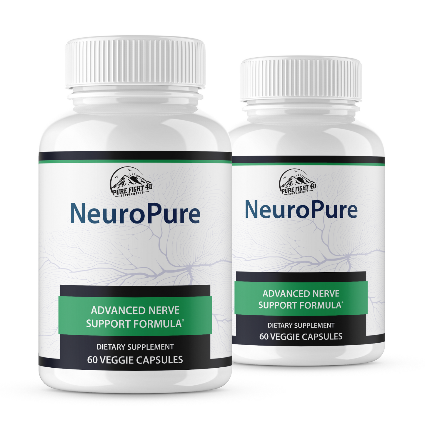 Neuro Pure Advanced Nerve Support Formula - 6 Bottles 360 Capsules.  {6 BOTTLES}