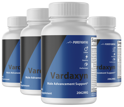 Vardaxyn Pills Male Advancement Support - 4 Bottles 240 Capsules