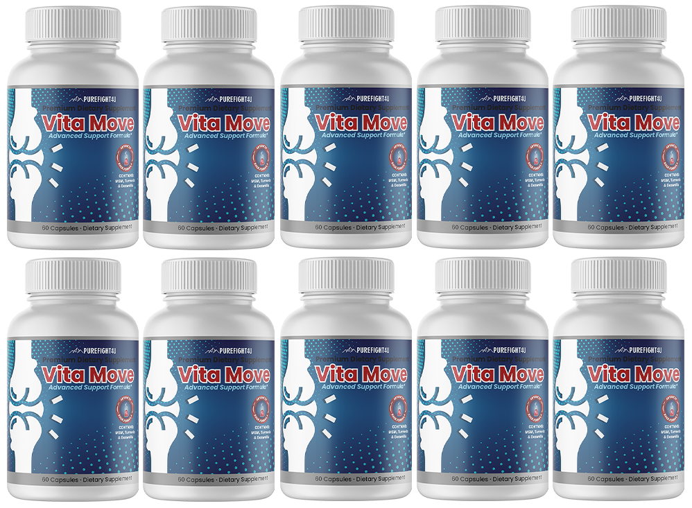 Vita Move Advanced Support Formula 10 Bottles 600 Capsules