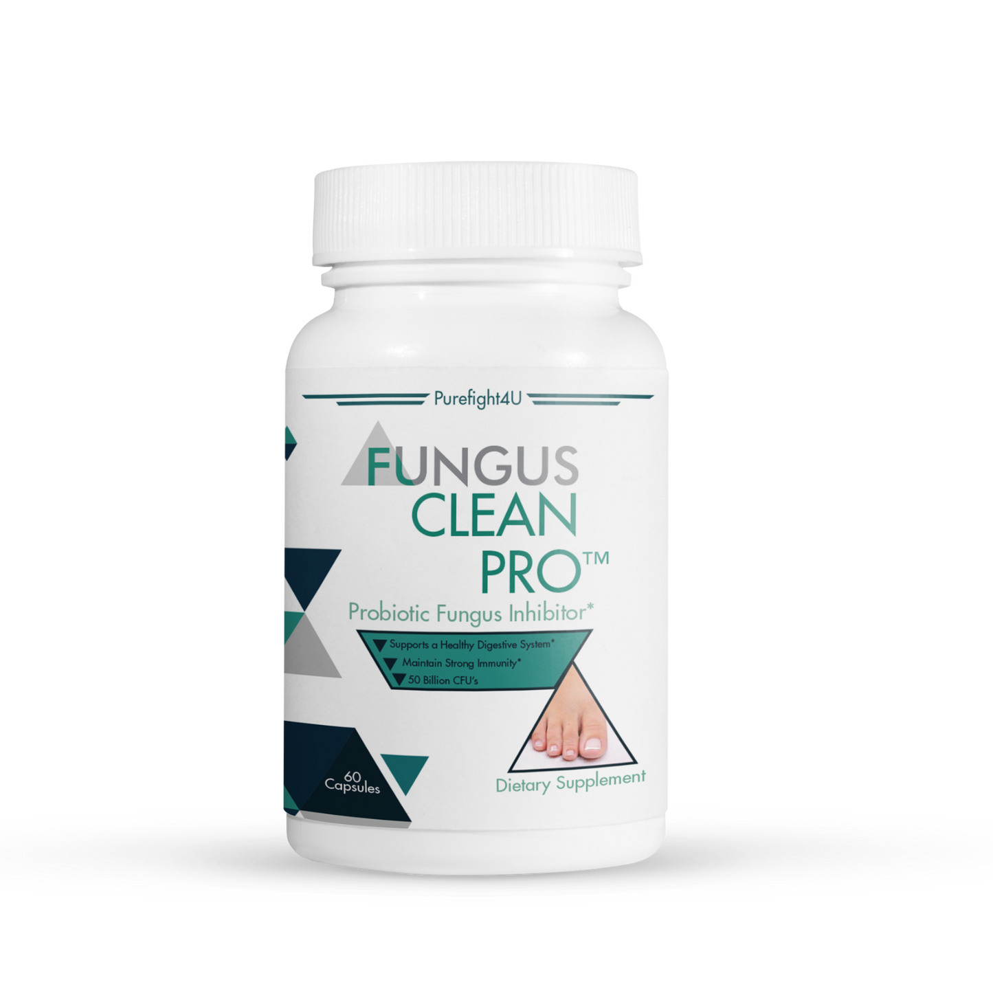 FUNGUS CLEAN PRO Toenail Care 60 Vegetarian Capsules