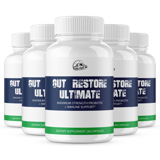 Gut Restore Ultimate Probiotic 5 Bottles 300 Capsules