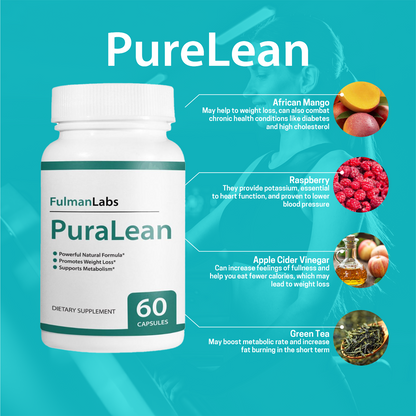 Official PuraLean Pills, Advanced Formula, 60 x 3 =180